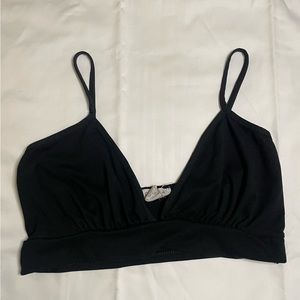 Black bralette